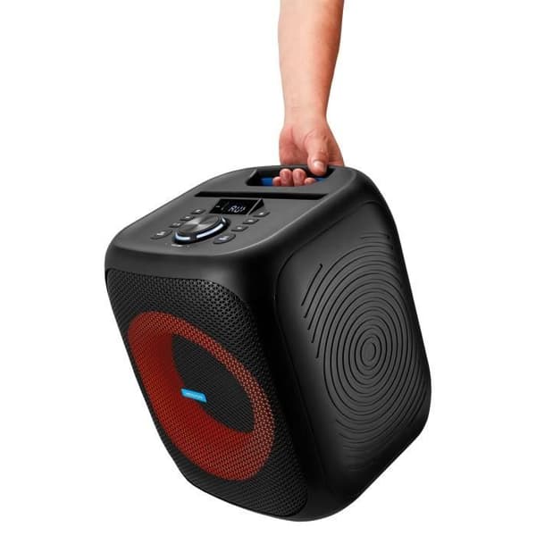 MEDION Compact Speaker - 50W RMS - Multicolor LED Ring