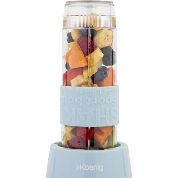 H.KoeNIG Mini Blender - 300W - 570 ml - Pastel Blue - SMOO16