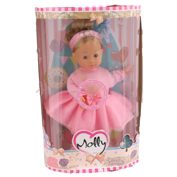 Molly Dancing Doll 40 cm + Sound - Pink