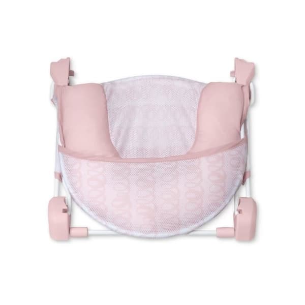 Ingenuity Foldable Baby Bath Seat - Pink - 2 Position