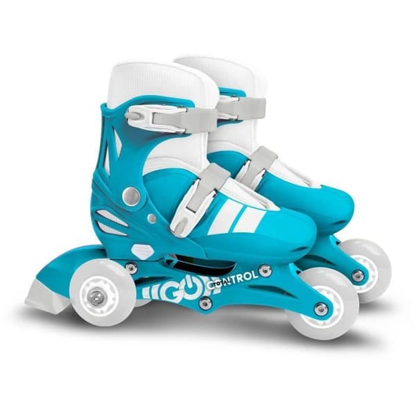 STAMP 2-in-1 Inline Skates - SKIDS CONTROL - Size 27-30 - Unisex