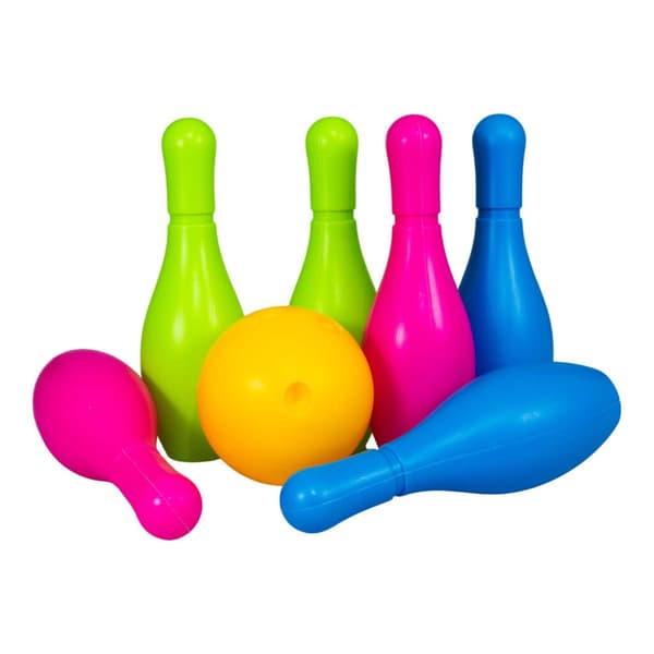 Summertime Bowling Set 6 Pins and Ball