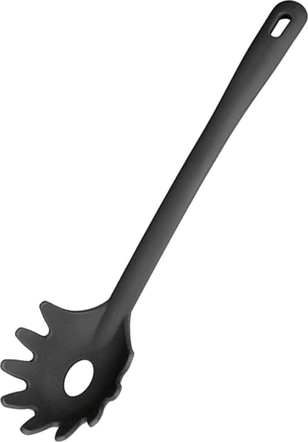 Tomado-Metaltex Tecna Line PPA Spaghetti Spoon Black Dishwasher Safe Max 270°C