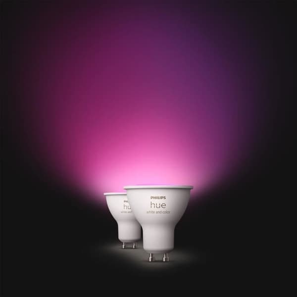 Philips Hue White+Color Ambiance GU10 LED Bulb - Adjustable Brightness