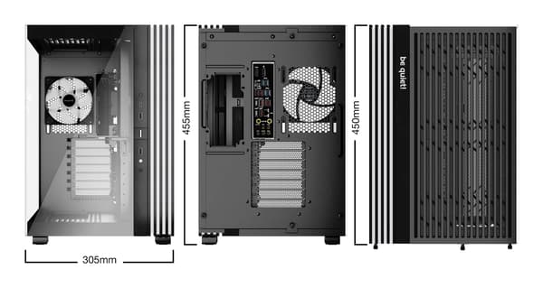 be quiet! LIGHT BASE 600 LX - Black Midi Tower - ARGB Lighting