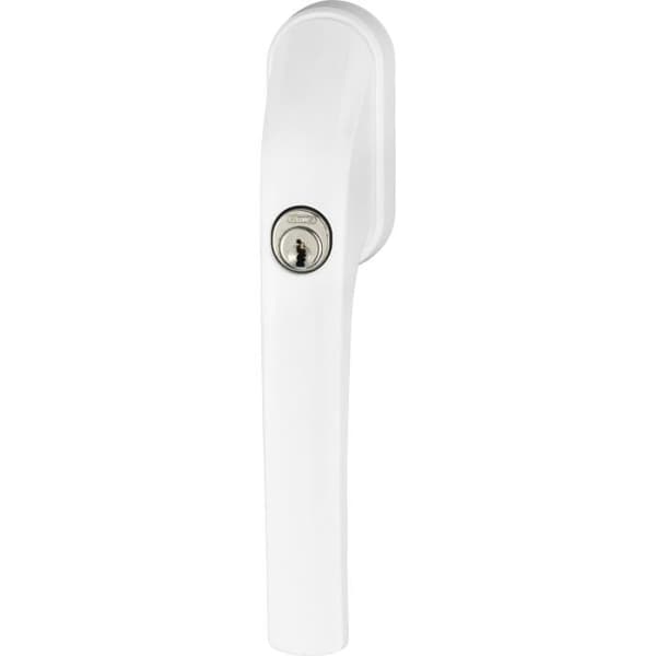 ABUS Window Handle - FG300 W CL/DFNLI - Double Protection - White