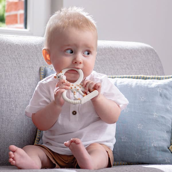 Teething Ring - Sophie the Giraffe - Very Soft - Natural Rubber