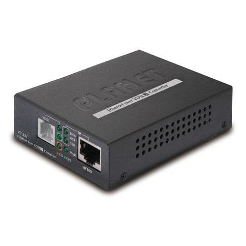 PLANET VC-231 Network Media Converter 100 Mbit/s Black