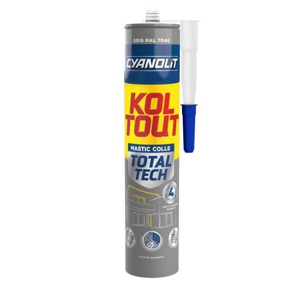 Cyanolit Total Tech Adhesive 290 ml - Grey - Strong and Flexible