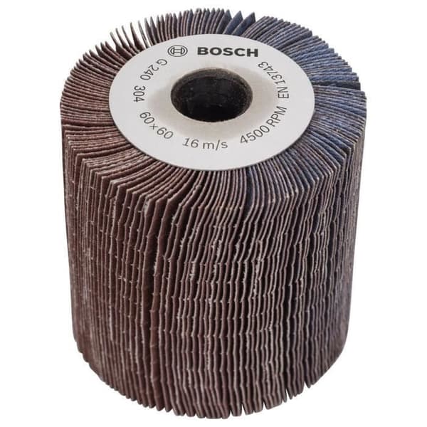 BOSCH Flap Wheel - 240 Grit, 10 mm Width - Accessory for PRR 250