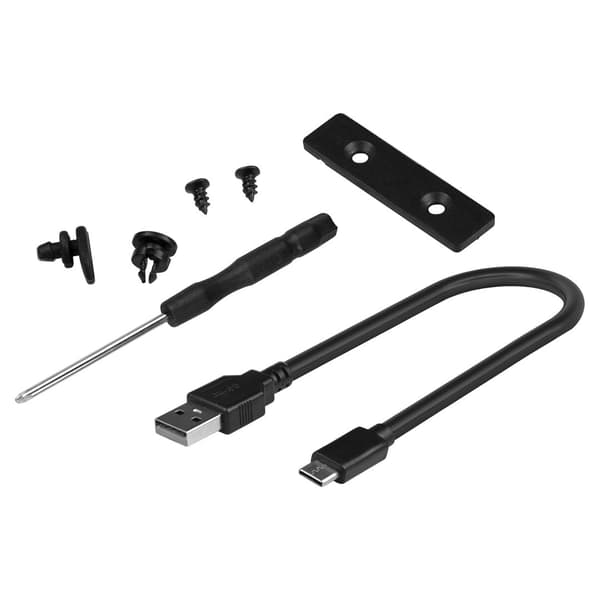 Savio AK-84 M.2 SSD Enclosure Black USB 3.1 Gen 2