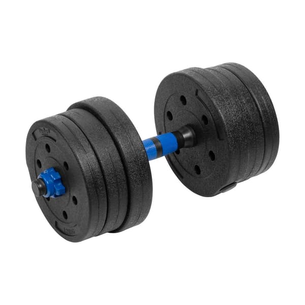 REBEL ACTIVE Adjustable Dumbbells 2x10 kg with Connector