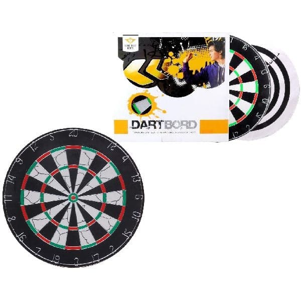 Longfield Dartboard with Darts 45 cm