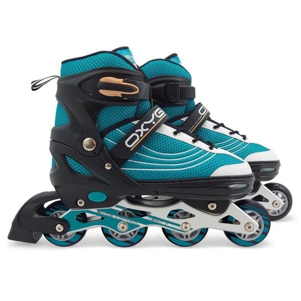 SKIDS CONTROL OXYGEN Adjustable Semi-Soft Inline Skates - Size 42-45 - OX794303