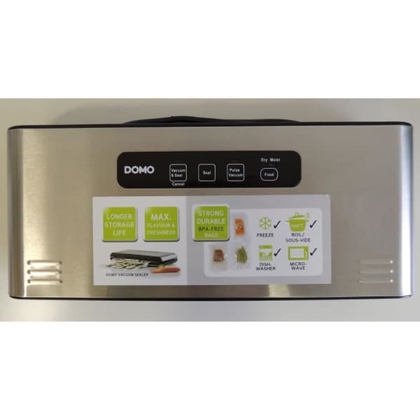 DOMO Vacuum Sealer - DO327L - 120W - Automatic and Manual Functions