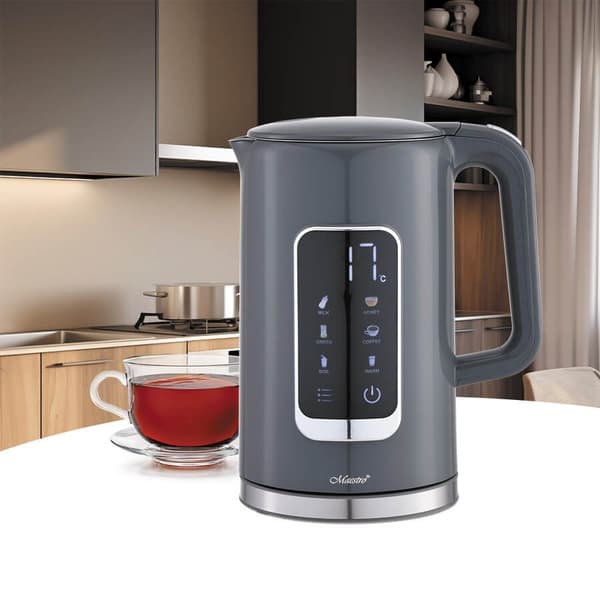 MAESTRO Electric Kettle 1.7L 2200W Grey/White
