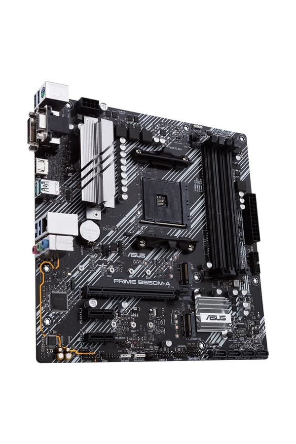 ASUS PRIME B550M-A Socket AM4 micro ATX AMD  B550