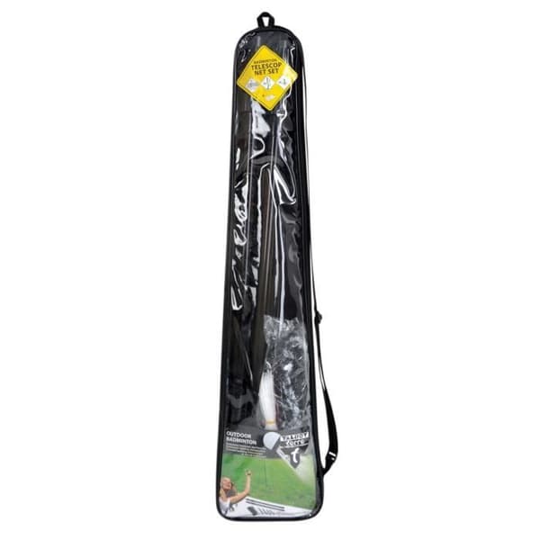 TALBOT TORRO Badminton Net - 610 x 60 cm - Height Adjustable - Includes Carry Bag