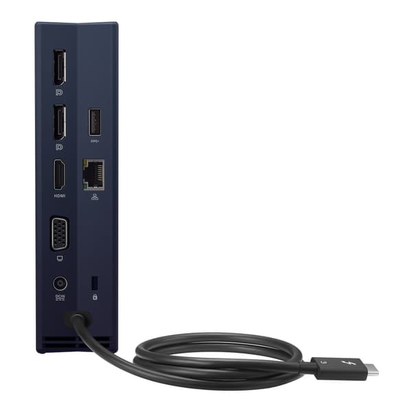 ASUS SimPro Dock 2 Wired Thunderbolt 3 Dock Black Blue