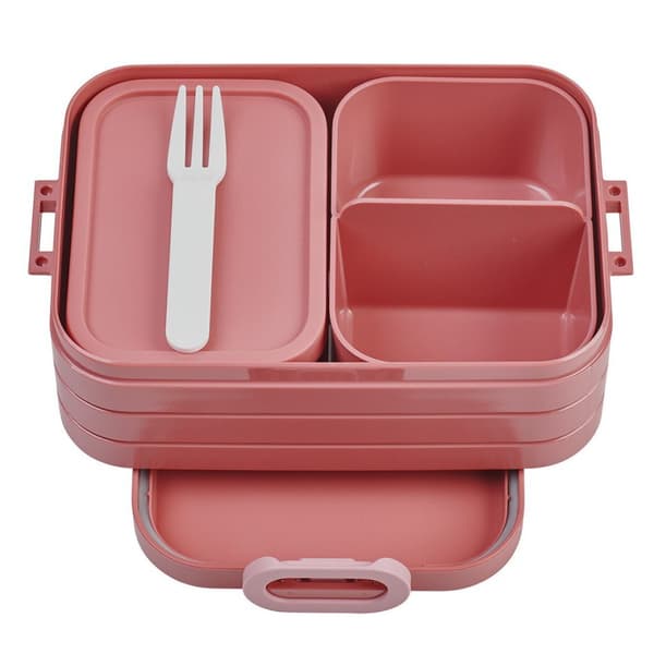 Mepal Take a Break Lunchbox - Bento Style - Pink
