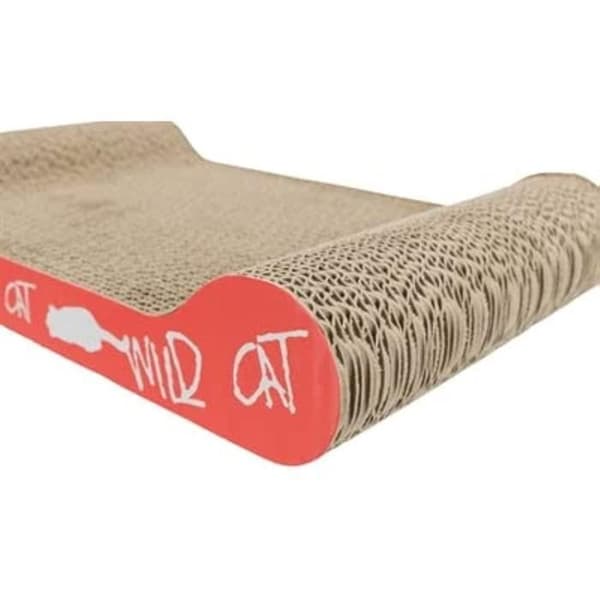 TRIXIE Wild Cat Scratching Plaque - Orange - For Cats