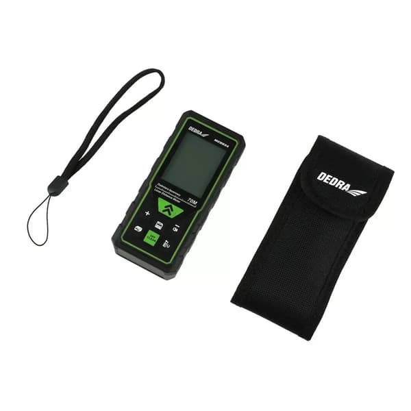 Dedra Laser Distance Meter MC0934 70 m Rangefinder