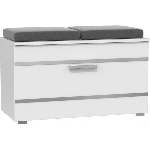 Topeshop OPAL Shoe Cabinet Closed White