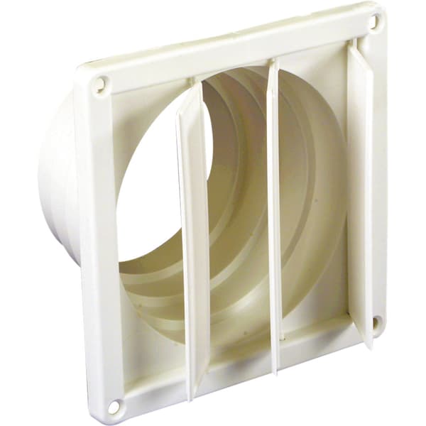 Scanpart Wall Grille 100-130 mm White
