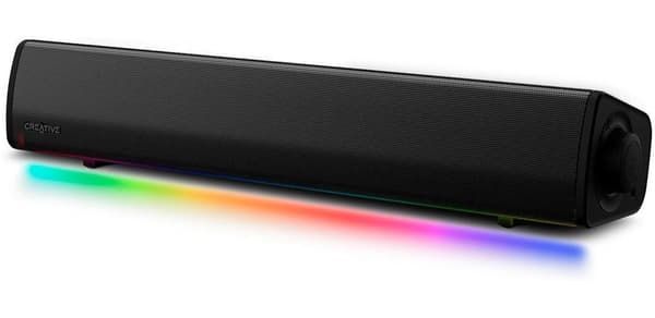 Creative Sound Blaster GS3 - Soundbar for PC - Wireless - Bluetooth - USB - 12 Watts - Black 51MF8465AA000