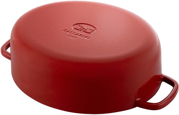 Ballarini Oval Cast Iron Casserole 4.5 ltr Red