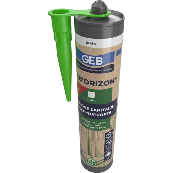 GEB'ORIZON Multi-Support Sanitary Silicone - White - 310 ml