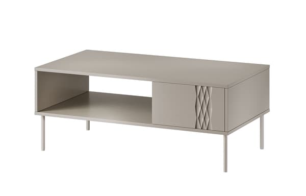 TRESSE Bench/Table 110x60x40 Cashmere Matte