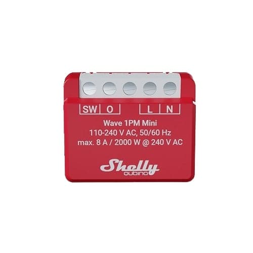 Shelly Wave 1PM Mini LR Smart Z-Wave Relay