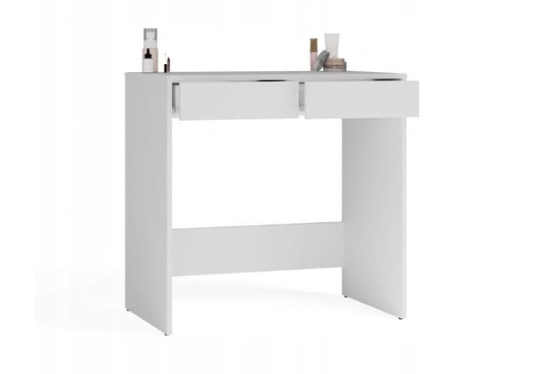Topeshop MARINA 2S Desk White with 2 Drawers