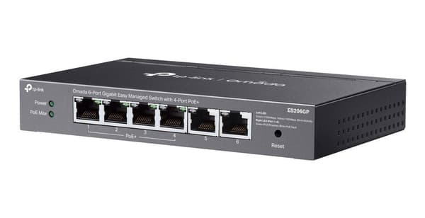 TP-Link Omada ES206GP Managed Gigabit Ethernet PoE Switch