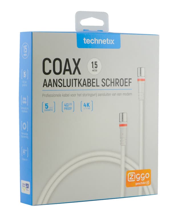 Technetix Modem F-Conkabel 1.5 m