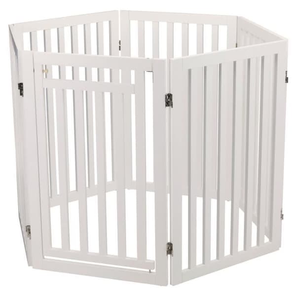 TRIXIE Dog Gate 60-160 cm 81 cm White
