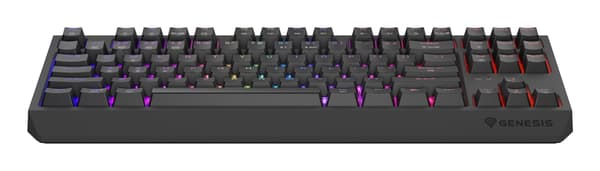 GENESIS Thor 230 TKL Gaming Keyboard USB + RF Wireless + Bluetooth Black