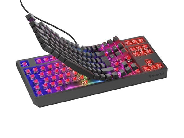 GENESIS Thor 230 TKL Keyboard Gaming USB QWERTY Spanish Black