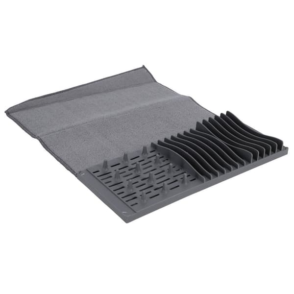 Drying Rack with Drying Mat 38x48 cm Anthracite