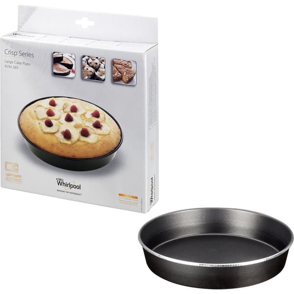 Whirlpool Crispeed Cake Pan 26 cm - Black