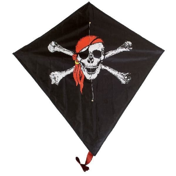 Rhombus Junior Pirate Stunt Kite 65x65cm