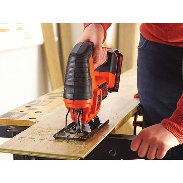 BLACK+DECKER Wireless Jigsaw - 18V - BDCJS18N-XJ - Without Battery