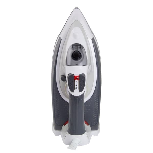 Esperanza Dry & Steam Iron 2400W Ceramic Soleplate Black Grey White