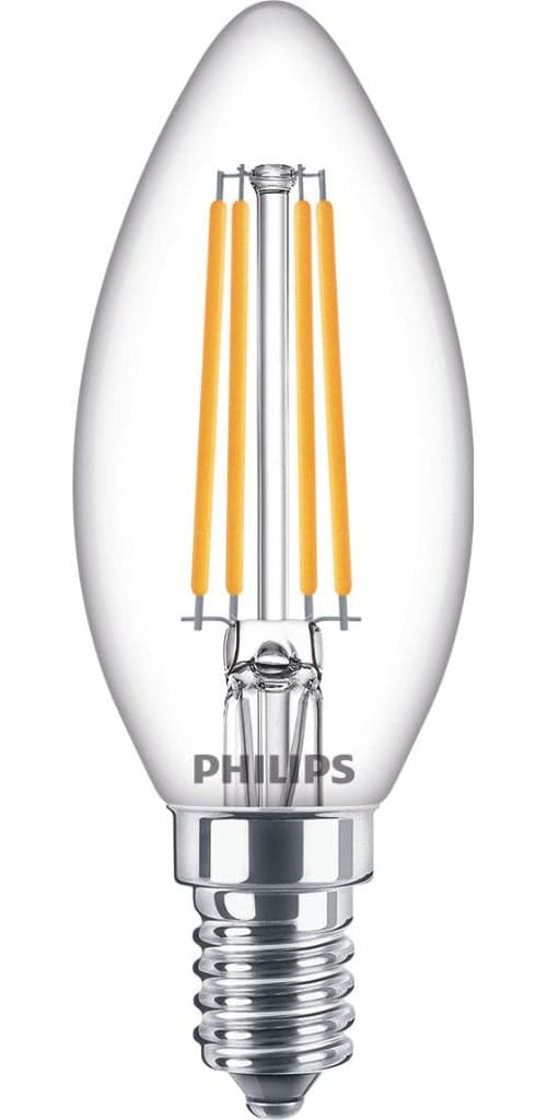 Philips LED Classic 60W E14 Warm White Candle Bulb B35 Srt4