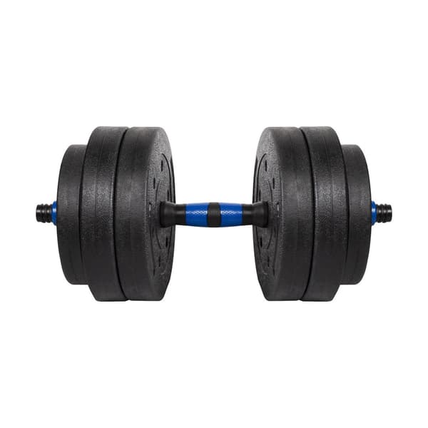REBEL ACTIVE Adjustable Bituminous Dumbbell with Connector 1x20kg