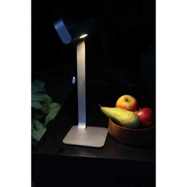 Solar Table Lamp - Easy - Grey - Aluminium - 30 Lumens