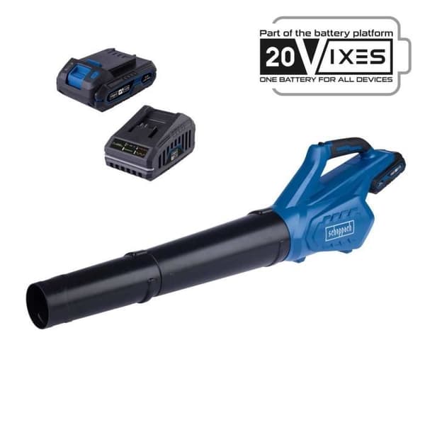 SCHEPPACH C-BL700-X Leaf Blower - 20V IXES + 2Ah Battery + Charger