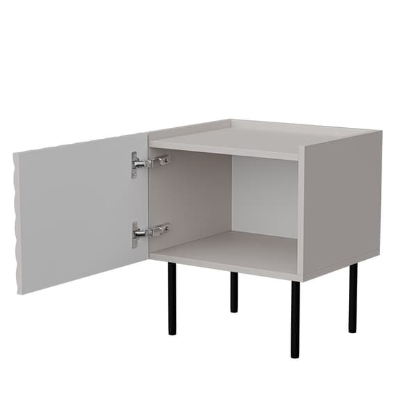 Cama LUCCA Bedside Cabinet 2 pcs 47x40x52 Cashmere
