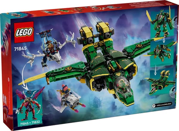 LEGO NINJAGO Lloyd's Jet-Mech Building Set (71845)